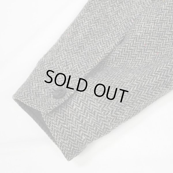 画像4: 00's TRAVEL SMITH カラーネップ ヘリンボーン ウールジャケット (4)