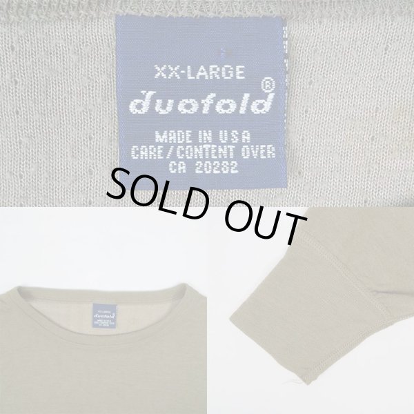画像2: 90's duofold 2PLY L/S カットソー "MADE IN USA" (2)