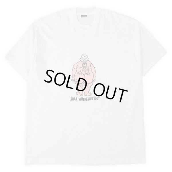 画像2: 90's Jim! WHERE ARE YOU? プリントTシャツ "DEADSTOCK / MADE IN USA" (2)