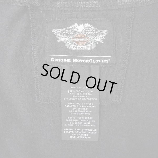 画像2: 00's HARLEY-DAVIDSON L/S Tシャツ "袖プリント" (2)