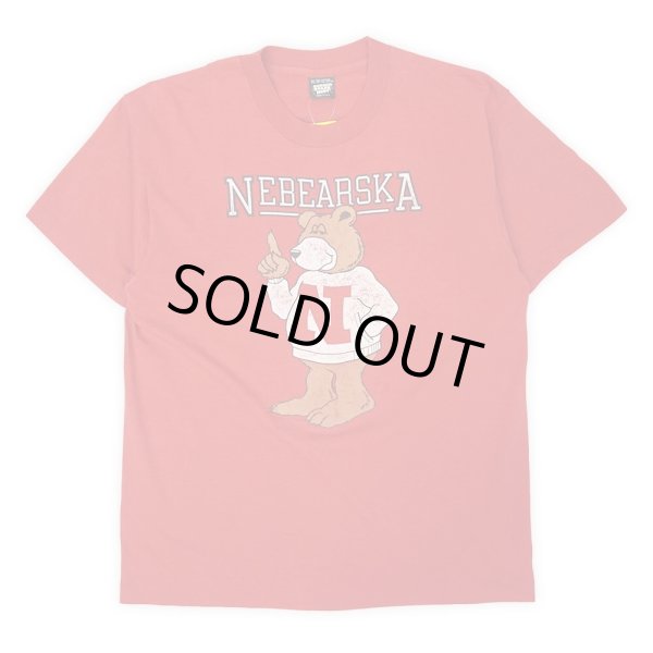 画像1: 80's NEBEARSKA カレッジプリントTシャツ "MADE IN USA" (1)