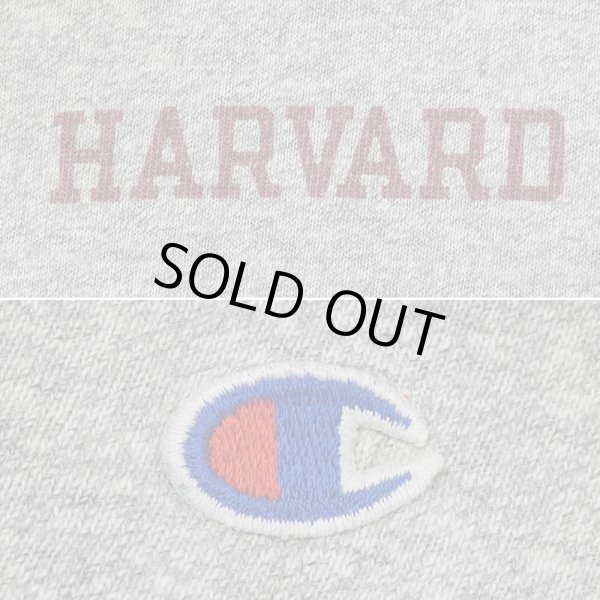 画像3: 80's Champion 88/12 染み込みプリントTシャツ "MADE IN USA / HARVARD" (3)