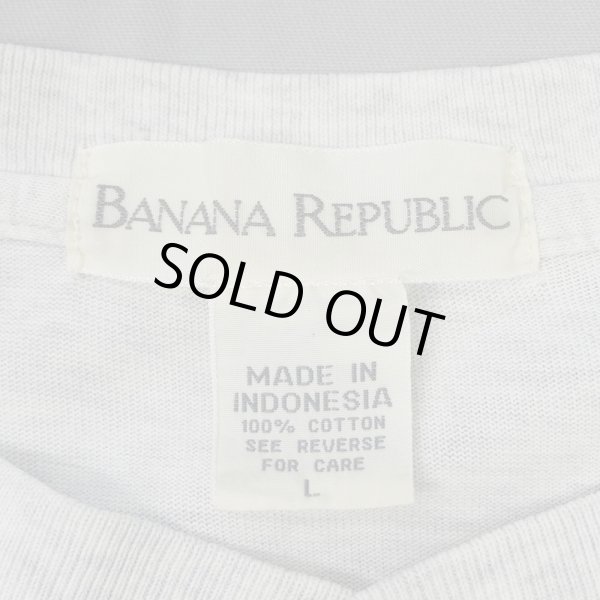 画像2: 90's Banana Republic L/S ヘンリーネック カットソー (2)