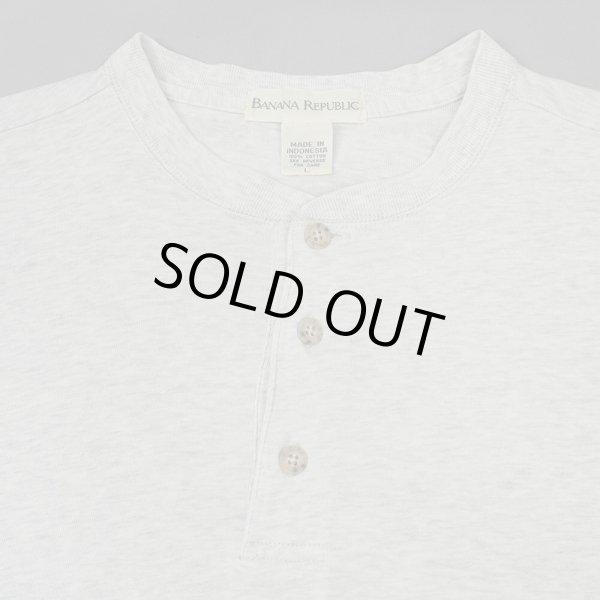 画像3: 90's Banana Republic L/S ヘンリーネック カットソー (3)
