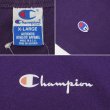 画像2: 90's Champion スクリプトロゴTシャツ "PURPLE / MADE IN USA" (2)