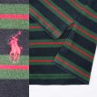 画像3: 90's Polo Ralph Lauren マルチボーダー柄 ポロシャツ “BLACK BASE” (3)