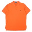 画像1: 90's Polo Ralph Lauren ポロシャツ "ORANGE" (1)