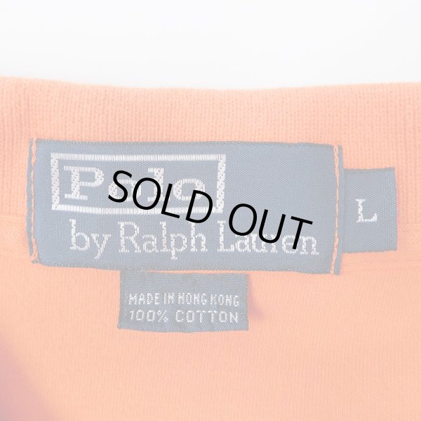 画像2: 90's Polo Ralph Lauren ポロシャツ "ORANGE" (2)