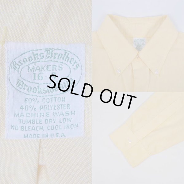 画像3: 70's Brooks Brothers ボタンダウンシャツ "6ボタン / MADE IN USA" (3)