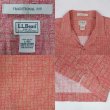 画像3: 00's L.L.Bean 総柄 オープンカラーシャツ "RED" (3)