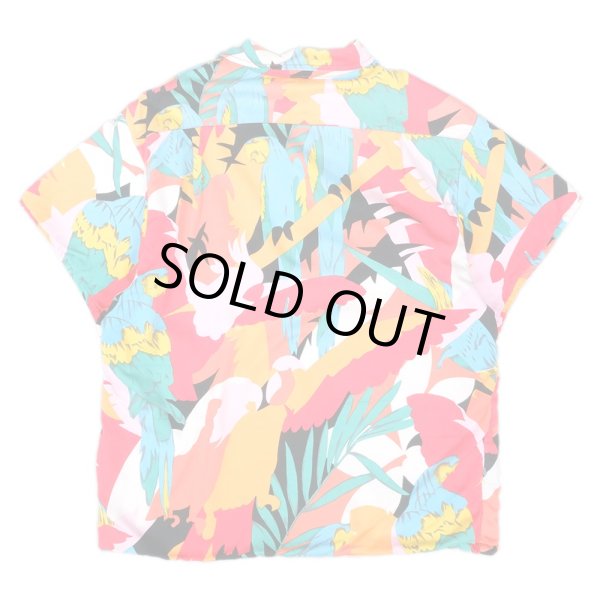 画像2: 70's VAN HEUSEN S/S 総柄 パイルビーチシャツ (2)