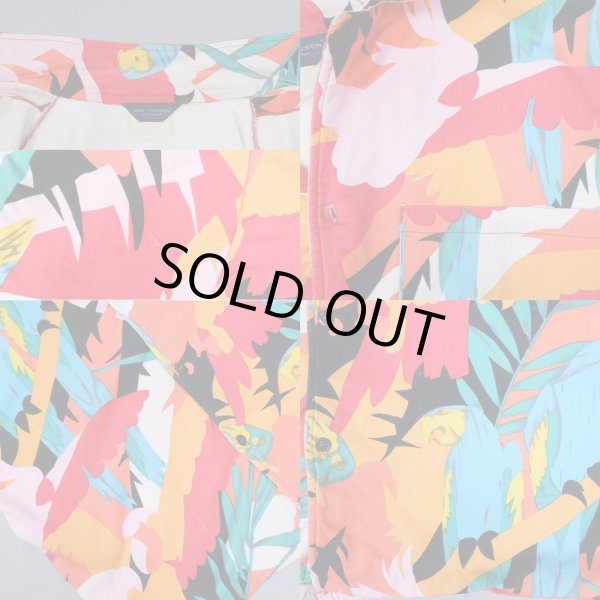 画像4: 70's VAN HEUSEN S/S 総柄 パイルビーチシャツ (4)