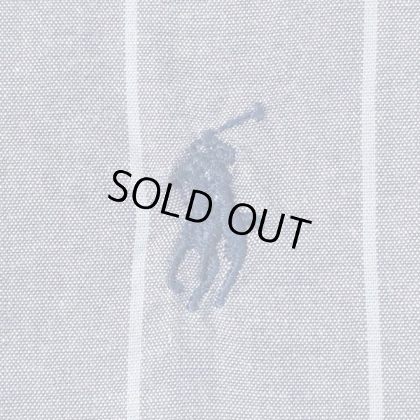 画像4: 90's Polo Ralph Lauren ストライプ柄 ボタンダウンシャツ "3点留め / McMEEL" (4)