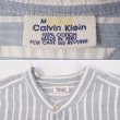 画像2: 90's Calvin Klein バンドカラー プルオーバーシャツ (2)
