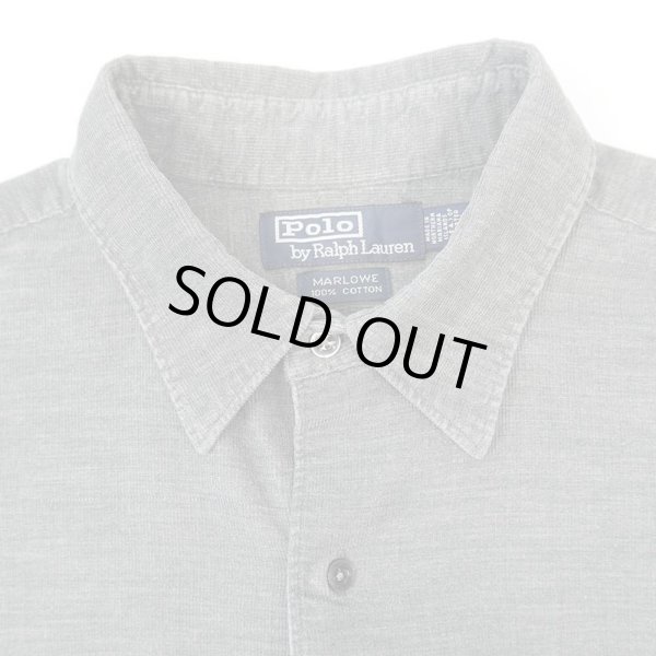 画像3: 90's Polo Ralph Lauren コーデュロイ レギュラーカラーシャツ "MARLOWE" (3)