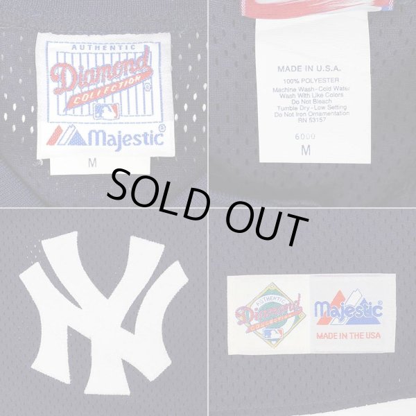 画像2: 90's New York Yankees ゲームシャツ "MADE IN USA" (2)