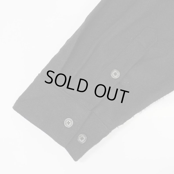 画像4: 00's WOOLRICH ウールシャツ “BLACK” (4)