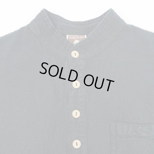 画像3: 90's DRAWSTRINGS プルオーバーシャツ "MADE IN USA / BLACK" (3)