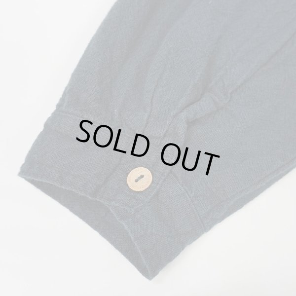 画像4: 90's DRAWSTRINGS プルオーバーシャツ "MADE IN USA / BLACK" (4)