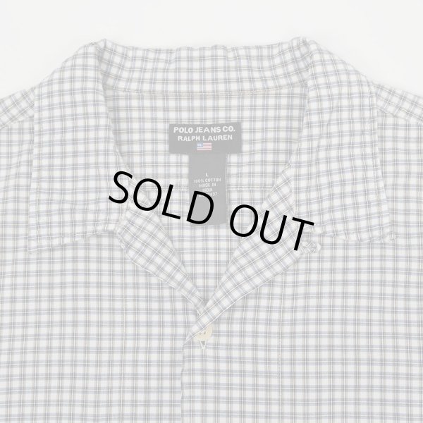 画像4: 90's POLO JEANS S/S オープンカラーシャツ (4)