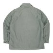 画像2: 50's USAF コットンサテン ユーティリティーシャツ "size 16×33" (2)
