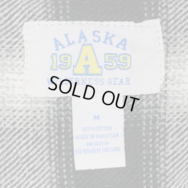 画像2: 00's ALASKA 1959 ヘビーネルシャツ "Ombre Plaid" (2)