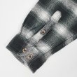 画像4: 00's ALASKA 1959 ヘビーネルシャツ "Ombre Plaid" (4)