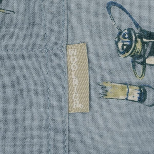 画像3: 00's Woolrich S/S 総柄 ボタンダウンシャツ (3)