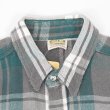 画像3: 90's FIVE BROTHER ヘビーネルシャツ "Green Plaid" (3)