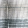 画像5: 90's TRADER BAY フランネル ボタンダウンシャツ "Gray×Green Ombre Plaid" (5)