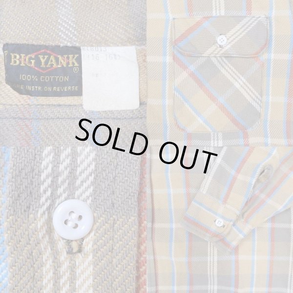 画像3: 70's BIG YANK ヘビーネルシャツ (3)