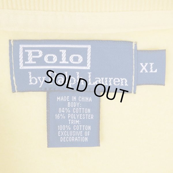 画像2: 90-00's Polo Ralph Lauren リバースウィーブタイプ スウェット (2)