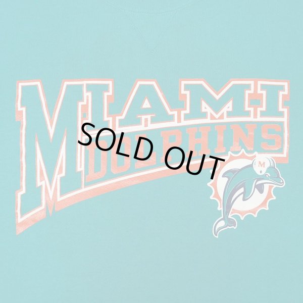 画像4: 90's RUSSELL プリントスウェット "MIAMI DOLPHINS / MADE IN USA" (4)