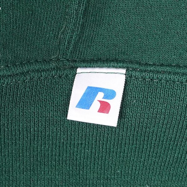 画像3: 00's RUSSELL リバースウィーブタイプ ブランクスウェット "GREEN" (3)