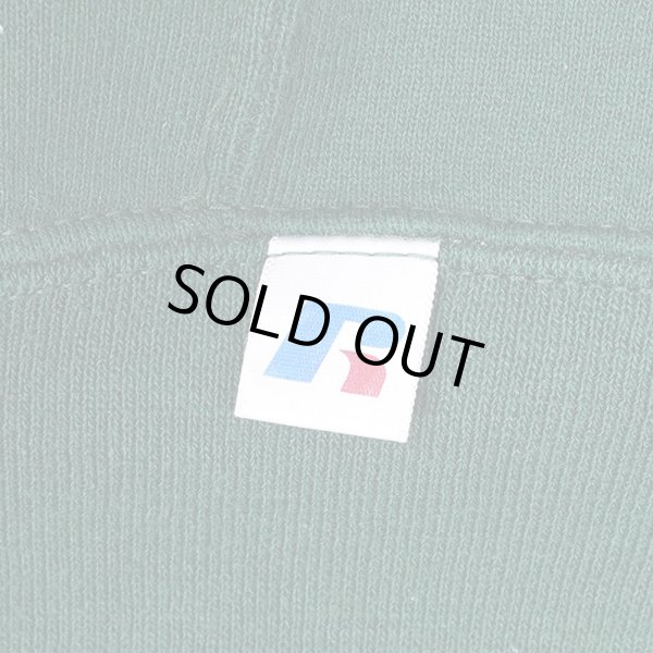 画像3: 00's RUSSELL リバースウィーブタイプ ブランクスウェット "GREEN" (3)