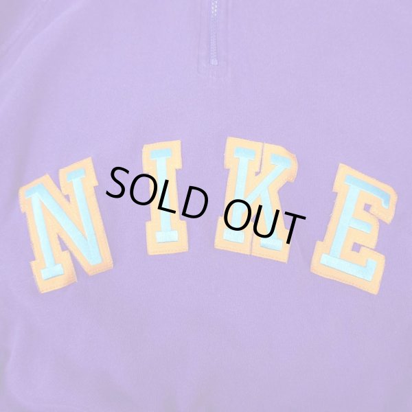 画像4: 90's NIKE ハーフジップ パーカー (4)