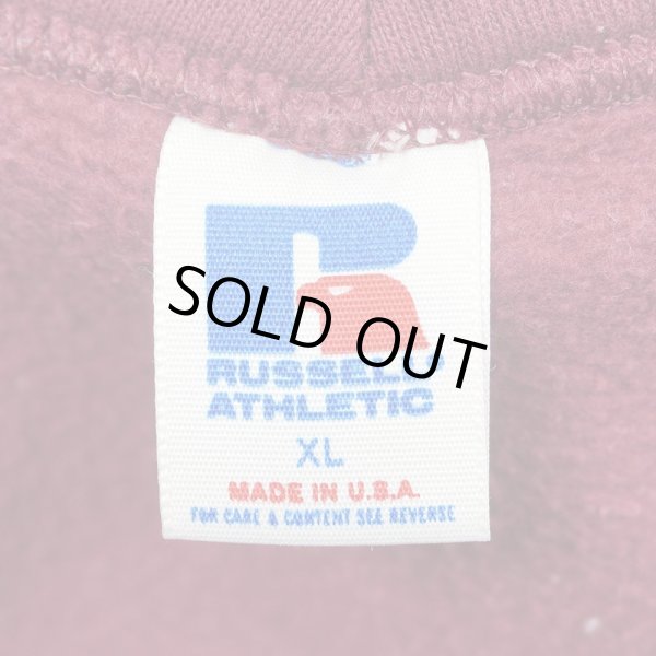 画像3: 80's RUSSELL カレッジプリント スウェットパーカー "MADE IN USA" (3)