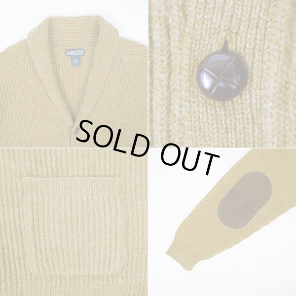 画像3: 90's LANDS' END ショールカラーカーディガン (3)