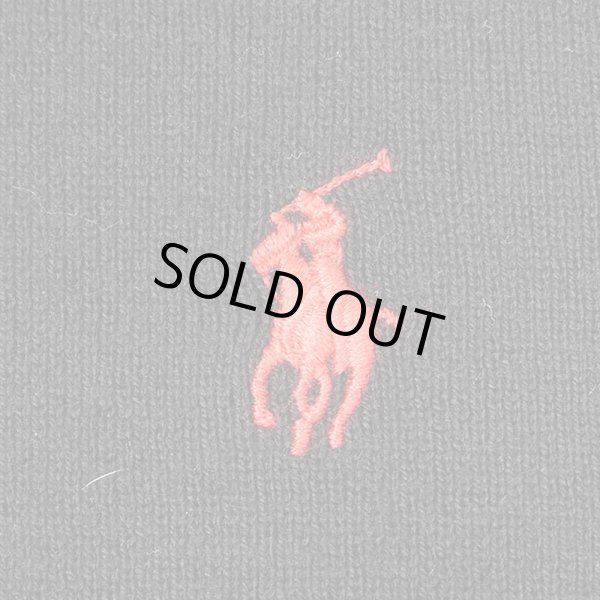 画像3: 00's Polo Ralph Lauren コットンニット "Black" (3)