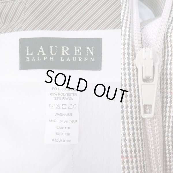 画像3: 90's LAUREN RALPH LAUREN 2タック スラックス "W32 L30" (3)