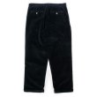 画像2: 90's ST. JOHN'S BAY 2タック 太畝コーデュロイトラウザー “BLACK / W34 L30” (2)