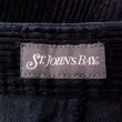 画像3: 90's ST. JOHN'S BAY 2タック 太畝コーデュロイトラウザー “BLACK / W34 L30” (3)