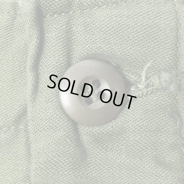 画像4: 70's US.ARMY コットンサテン ベイカーパンツ “Good Condition / W40” (4)