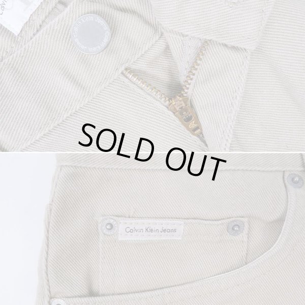 画像5: 90's Calvin Klein Jeans カラーデニムパンツ "W33 L32" (5)