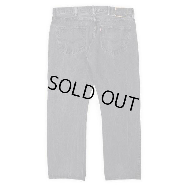 画像2: 00's Levi's 501 ブラックデニムパンツ "実寸W36 L30" (2)