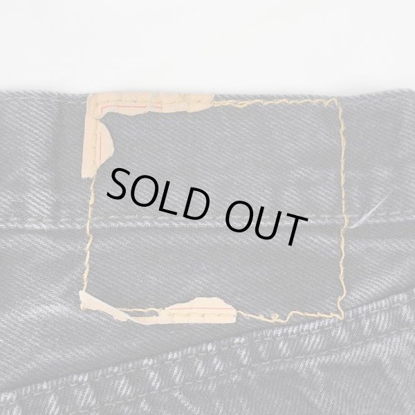 画像3: 00's Levi's 501 ブラックデニムパンツ "実寸W36 L30" (3)