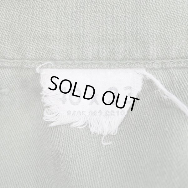 画像4: 60's US.ARMY コットンサテン ベイカーパンツ "カモフラージュペイント / W40 L33" (4)