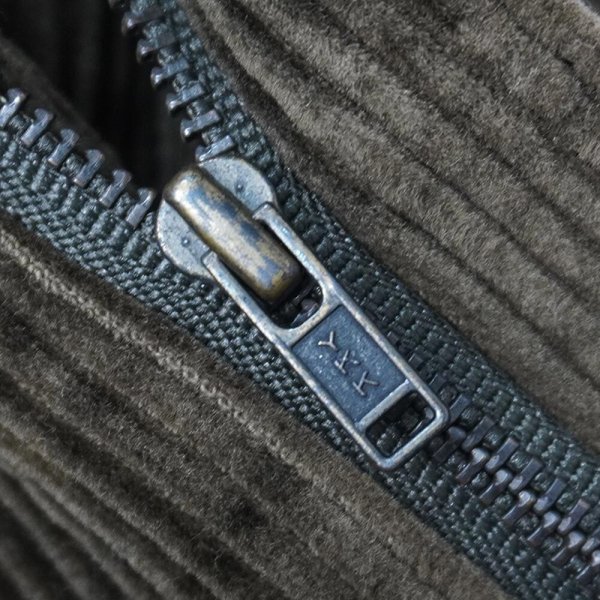 画像4: 00's Jos.A.BANK 2タック 太畝コーデュロイトラウザー "W35 L29" (4)