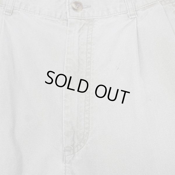 画像4: 90's L.L.Bean 2タック コットントラウザー "TROPIC WEIGHT" (4)