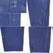 画像5: 50's FLINT デニムオーバーオール "ローバックスタイル / W44 L28相当" (5)